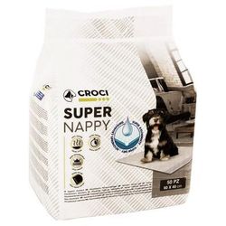 60x40cm (50 Pads) Super Nappy Croci Puppy Pads