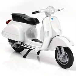 TEMU Vespa Px Moped Figurine: 1/18 Scale, White, Collection, Souvenir, Mini Scooter Model, Gift For Adults, Suitable For Ages 3+ (metal Material)