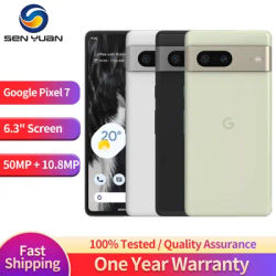 Google Pixel 7 5G 6.3" 8GB RAM 128/256GB ROM NFC Octa Core Google Tensor G2 Original Unlocked google pixel 7 Mobile Cell Phone