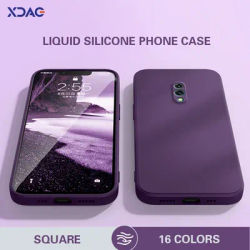 Back Cover Case for OPPO Realme X 6.53" RMX1901 RMX1903 Soft Shockproof Candy Pure Color Camera