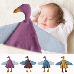 Montessori Baby Cuddly Toy Soft comfortable Kids Cute Duck Blanket Multifunctional Babies Comforter