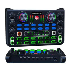 Professional Mixer Sound Mixing X60 Sound Card English Version For Live Broadcast KTV Mixer