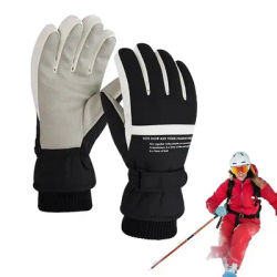 Winter Gloves Waterproof Warm Touchscreen Gloves Anti Slip Heated Gloves Hands Warm In Cold Weather