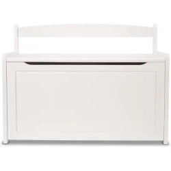 Wooden Toy Chest White Furniture for Playroom Kids Toy Box Wooden Storage Organizer Children's