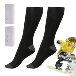 Rechargeable Heated Socks Rechargeable Electric Socks With Temperature Control Combing Cotton Winter