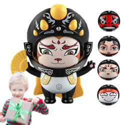 Face-Changing Doll Chinese Drama Figurine With 5 Interactive Faces Sichuan Souvenir Gift Car Puppet