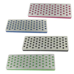 Diamond Sharpening Stone4 Pcs Grit 240/360/500/1000 Ski Whetstone Kni-fe Sharpener Stone For Kitchen