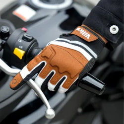 Motorcycle Gloves Summer Mesh Breathable Moto Gloves Men Women Touch Screen Motocross Gloves Touch Screen Cycling Hiking Gloves