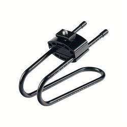 TEMU Adjustable Bike Seat Suspension System - Enhancing Shock Absorber For Mountain & Road Bikes, High-quality Alloy Steel, Black