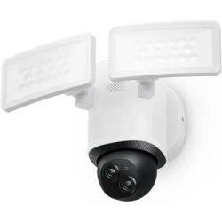 Floodlight Camera E340 Wired, Security Camera Outdoor, 360° Pan & Tilt, 24/7 Recording, 2.4G/5G