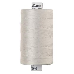 Mettler Silk Finish Cotton 40, fil pour quilting, épaisseur : 40, bobine de 1000 m, perle