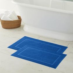 BH Studio Bath Mat, Set of 2 by BH Studio in Cobalt