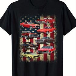 TEMU Vintage Car Retro American Flag - 220g