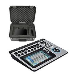 QSC TouchMix-8 Compact Digital Mixer with Watertight Road Case Kit TOUCHMIX-8