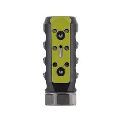 MDT Comp Muzzle Brake 6.5mm 3/4-24 Green 107463-GRN