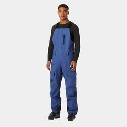 Helly Hansen Men's Sogn BIB Cargo SKI Trousers Blue M