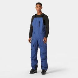 Helly Hansen Men's Sogn BIB Cargo SKI Trousers Blue M