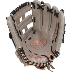 Rawlings R9 Contour Series 12" Fastpitch Softball Glove - Right Hand Throw - Gray Gray