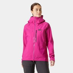 Helly Hansen Women’s Verglas Backcountry Ski Shell Jacket Pink XL