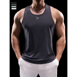 Mens Womens Athletics Tank Top Running Vest Speed Sports Fitness Shirts Guys Athlete Track Field Marathon Sleeveless Clothing