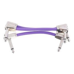 Ernie Ball Flex Patch Cable 3" purple set