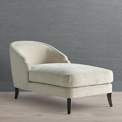Tilda Chaise - Sand Linen Parks Performance - Frontgate