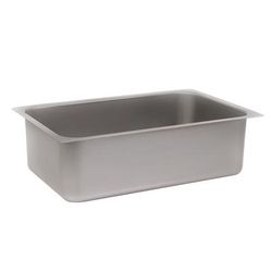 BevLes BVWP-12-20 Rectangular Spillage Pan, Stainless Steel