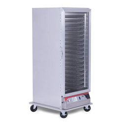 BevLes PICA60-24INS-A-1L1 3/4 Size Insulated Mobile Heated Proofing Cabinet w/ 12 Pan Capacity - 120v/1ph