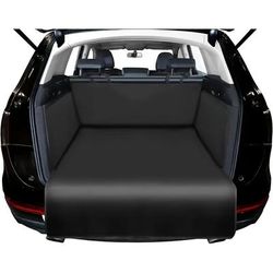 TEMU 600d Oxford Fabric And Pvc Car Seat Cover For Cargo Area, Protective Durable Rear Seat Covers For Suvs And Cars, Dirt-resistant Non-slip Pet Mats For Trunk