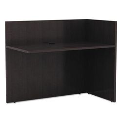 Alera VA324424ES Valencia Reversible Reception Return, 44 1/8w x 23 5/8d x 41 1/2h, Espresso