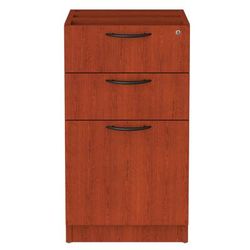 Alera VA53-2822MC Valencia Box/Box/File Full Pedestal, 15.63w x 20.5d x 28.5h, Medium Cherry ALEVA532822MC