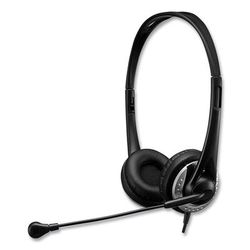Adesso XTREAMP2 Xtream P2 USB Wired Multimedia Headset with Microphone, Binaural Over the Head, Black ADEXTREAMP2