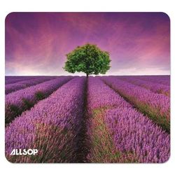 Allsop 31422 Naturesmart Mouse Pad, Lavender Field Design, 8 1/2 x 8 x 1/10 ASP31422