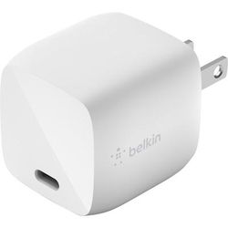 Belkin WCH001DQWH USB-C GaN Wall Charger 30W
