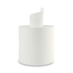 Boardwalk 410322 Center-Pull Roll Towels, 2-Ply, 10 x 7.6, White, 600/Roll, 6/Carton - Case of 6