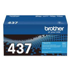 Brother TN437C Ultra High-Yield Toner, 8,000 Page-Yield, Cyan BRTTN437C