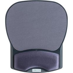 Compucessory 55302 Charcoal Mouse Pad w/ Gel Wrist Rest, 8 7/10 x 10 1/5 x 1 1/5 CCS55302