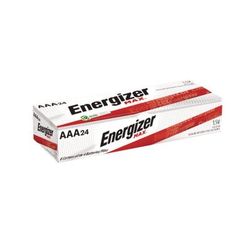 Energizer E92BX MAX AAA Alkaline Batteries, 1.5 V, 4/Pack, 6 Packs/Box - Box of 6