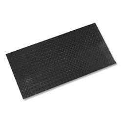 Crown FL2436KD Tuff-Spun Foot-Lover Diamond Surface Mat, Rectangular, 24 x 36, Black CWNFL2436KD