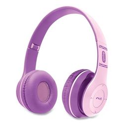 Crayola CHPBT348P Boost Active Wireless Headphones, Pink/Purple