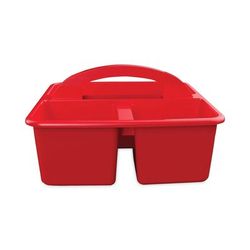 Deflecto 39505RED Antimicrobial Creativity Storage Caddy, Red DEF39505RED