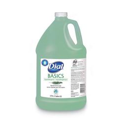 Dial Professional 33809 Basics MP Free Liquid Hand Soap, Unscented, 3.78 L Refill Bottle, 4/Carton - Case of 4 DIA33809