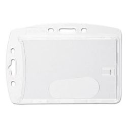 Durable Office Products Corporation 890519 Replacement Card Holder, Vertical/Horizontal, Polystyrene, 10/Pack - Pack of 10 DBL890519