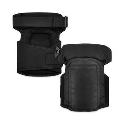 Ergodyne 18450 ProFlex 450 Hinged Slip Resistant Gel Knee Pads, Soft Cap, Hook and Loop Closure, Black, Pair, Ships in 1-3 Business Days - 1 Pair EGO1