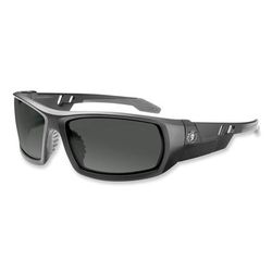 Ergodyne 50433 Skullerz Odin Safety Glasses, Matte Black Nylon Impact Frame, Anti-Fog Smoke Polycarbonate Lens, Ships in 1-3 Business Days
