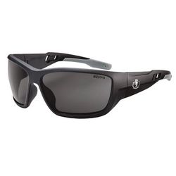 Ergodyne 57035 Skullerz BALDR Anti-Scratch/Anti-Fog Safety Glasses, Matte Black Nylon Frame, Smoke PolyCarb Lens, Ships in 1-3 Bus Days EGO57035