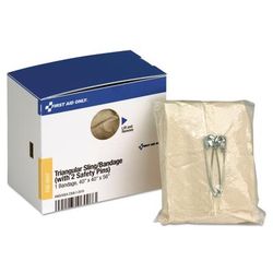 First Aid Only FAE6007 SmartCompliance Triangular Sling/Bandage, 40 x 40 x 56