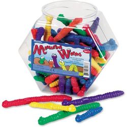 Learning Resources LER0176 Measuring Worms - Set of 72 LRNLER0176