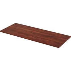 Lorell 59634 Height Adjustable Tabletop, 60" x 24", Cherry LLR59634