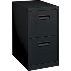 Lorell 67733 File/File Pedestal, 15 x23 x28 , Black LLR67733
